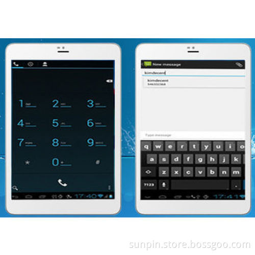 Ultra slim 7.85-inch dual core built-in 3G GPS Bluetooth tablet PC panel Android touch all in one